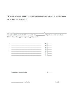 dichiarazione-danni-effetti-personali modulo